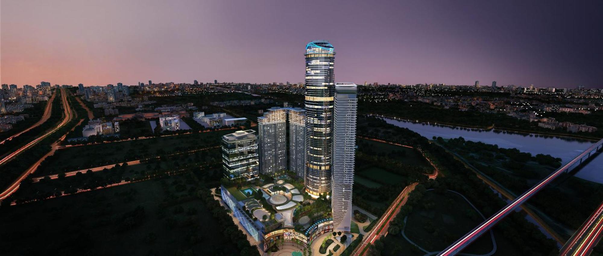 Countryside Luxury Suites - Supernova Noida New Delhi Eksteriør billede
